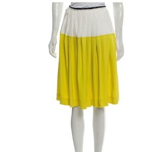 Cedric Charlier pleated skirt, Euro 6/US 4